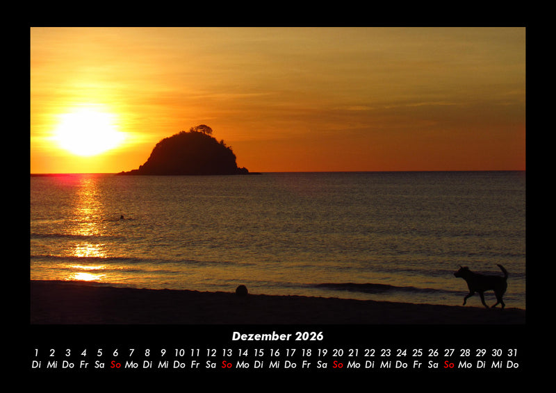 Trauminseln Fotokalender 2026 - 12