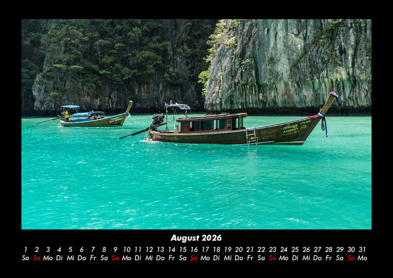 Trauminseln Fotokalender 2026 - 8