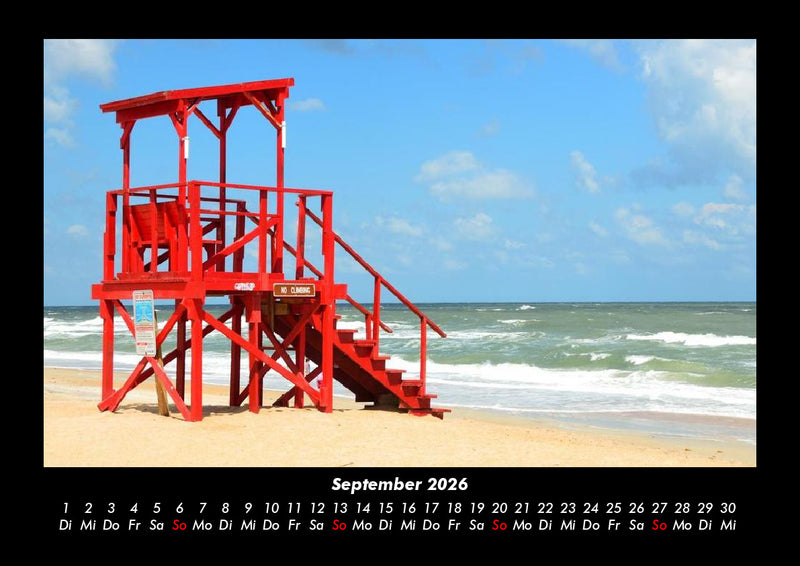 Meereslandschaft Fotokalender 2026 - 9