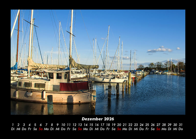 Meereslandschaft Fotokalender 2026 - 12