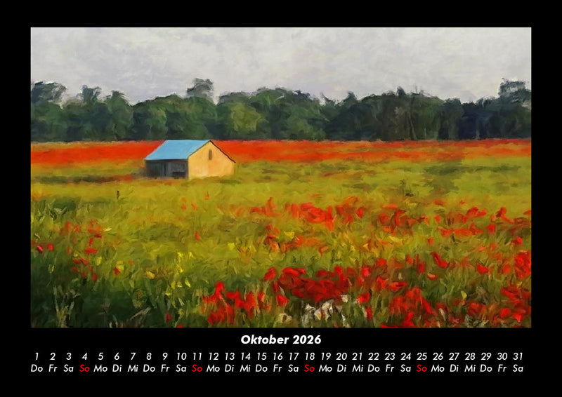 Blumenträume Fotokalender 2026 - 10
