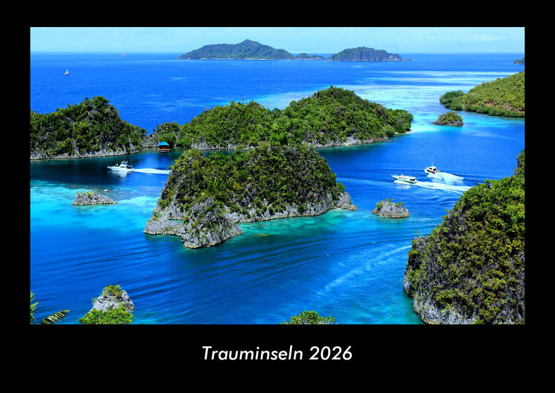 Trauminseln Fotokalender 2026 - Hauptbild