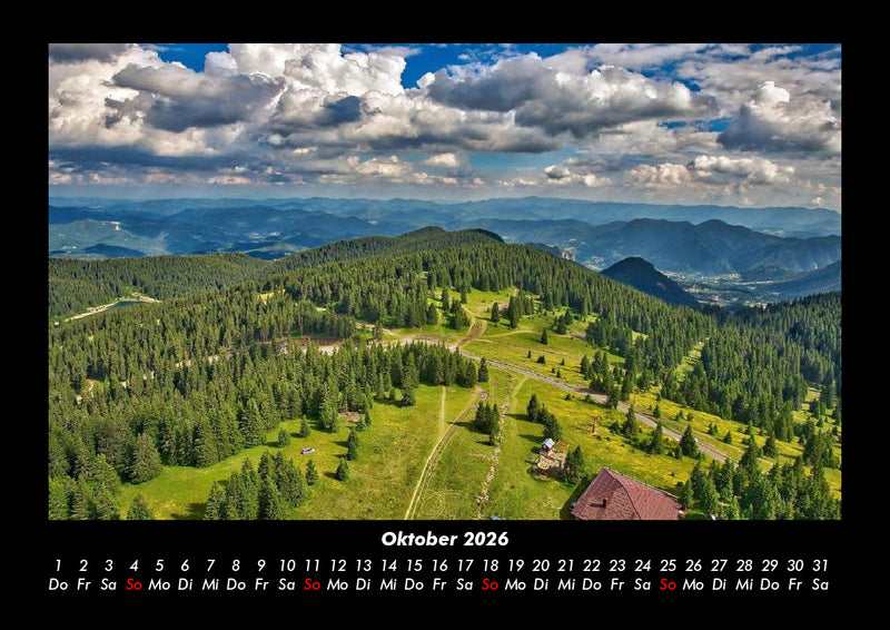 Berge Fotokalender 2026 - 10