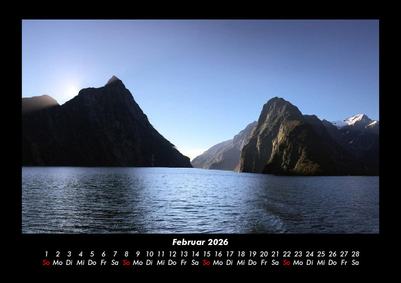 Berge Fotokalender 2026 - 2
