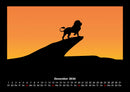 Löwen in der Wildnis Fotokalender 2026 - 12