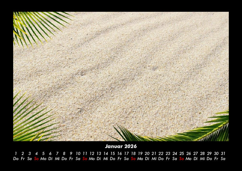 Strände der Welt Fotokalender 2026 - 1