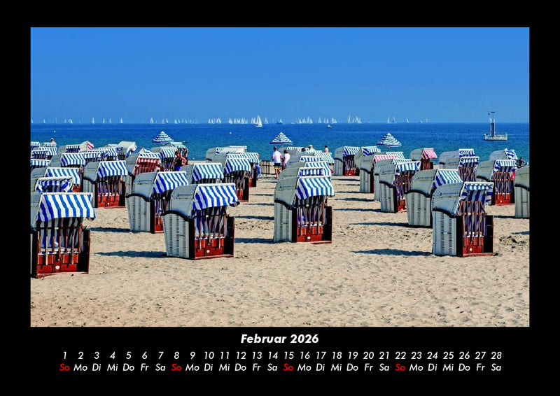 Strände der Welt Fotokalender 2026 - 2