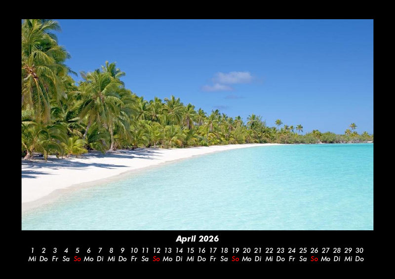 Strände der Welt Fotokalender 2026 - 4