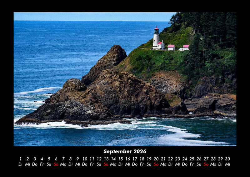 Landschaftskalender Fotokalender 2026 - 9