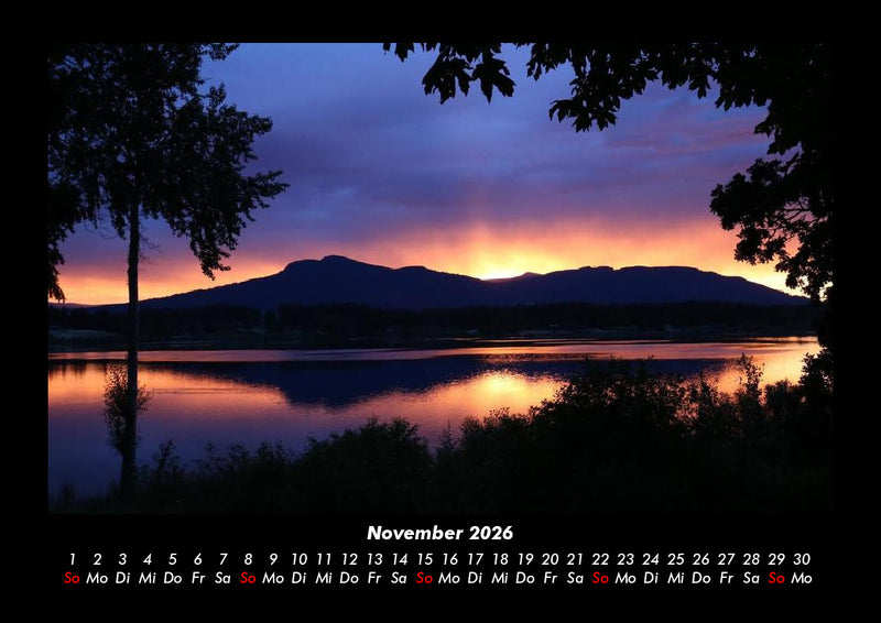 Landschaftskalender Fotokalender 2026 - 11