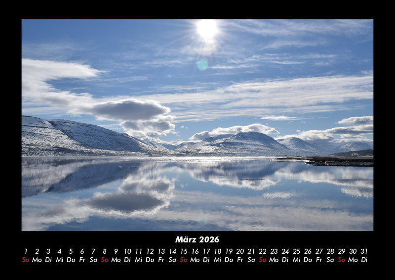 Landschaftskalender Fotokalender 2026 - 3