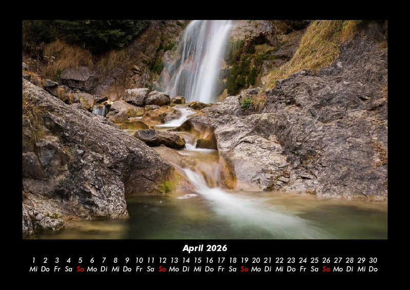 Landschaftskalender Fotokalender 2026 - 4