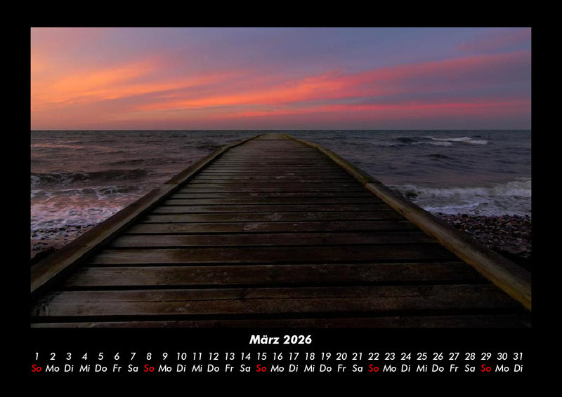 Sehnsucht nach Meer Fotokalender 2026 - 3