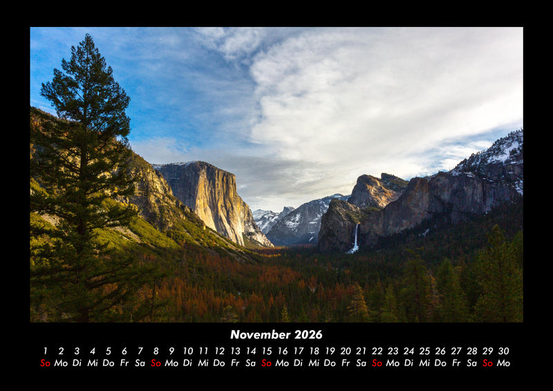 Landschaftskalender Fotokalender 2026 - 11