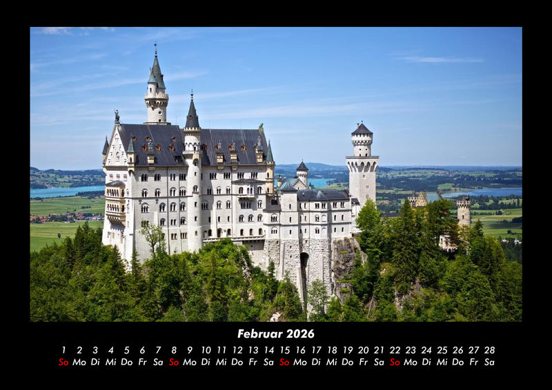 Landschaftskalender Fotokalender 2026 - 2