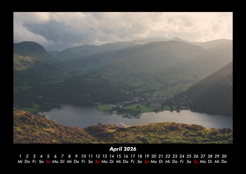 Landschaftskalender Fotokalender 2026 - 4