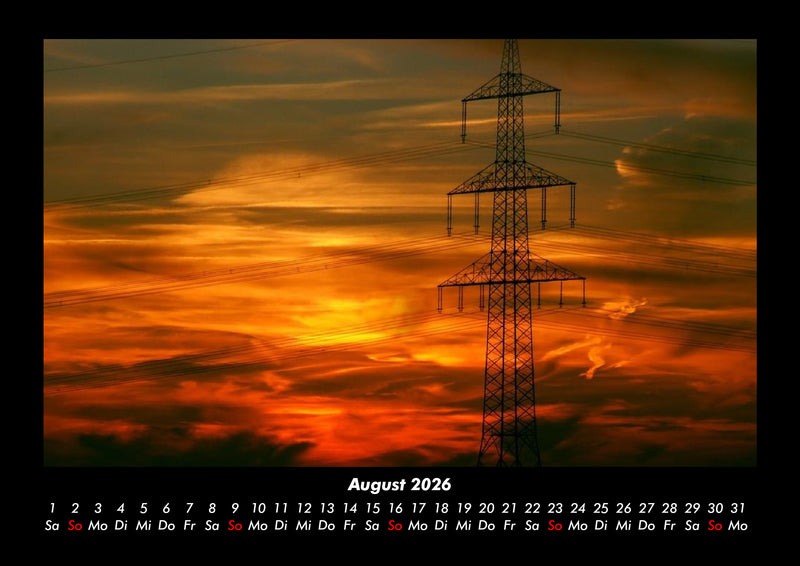 Landschaftskalender Fotokalender 2026 - 8