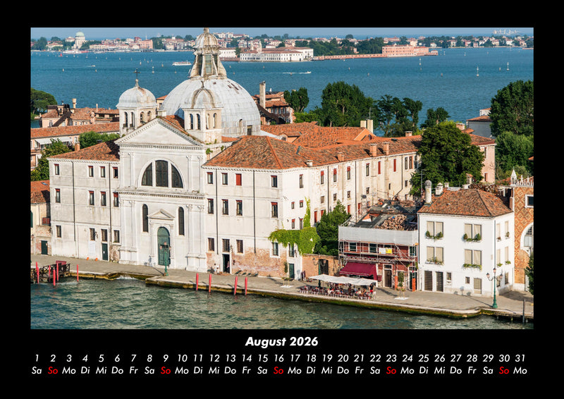 Venedigs Schönheit Fotokalender 2026 - 8