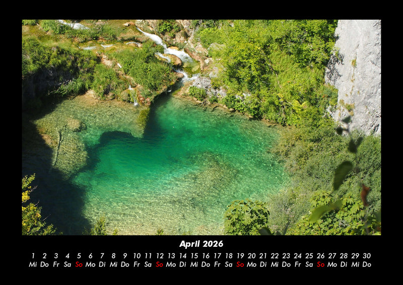 Die Seen der Erde Fotokalender 2026 - 4