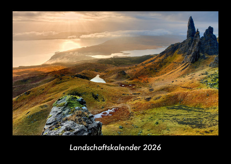 Landschaftskalender Fotokalender 2026 - Hauptbild