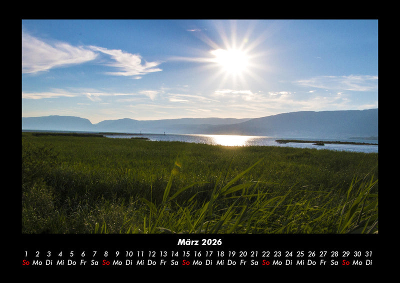 Landschaftskalender Fotokalender 2026 - 3