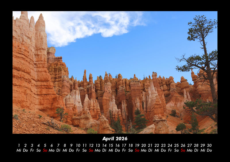 Landschaftskalender Fotokalender 2026 - 4