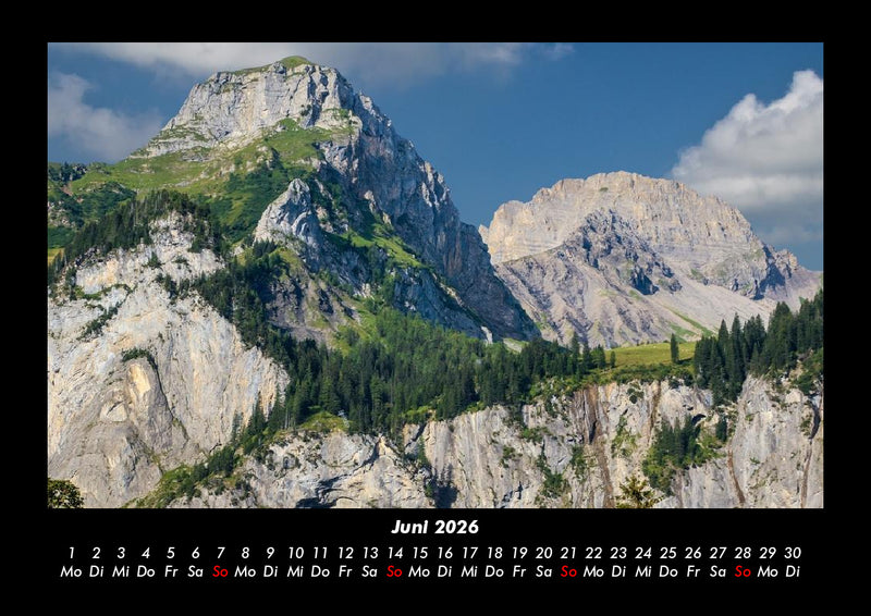 Landschaftskalender Fotokalender 2026 - 6