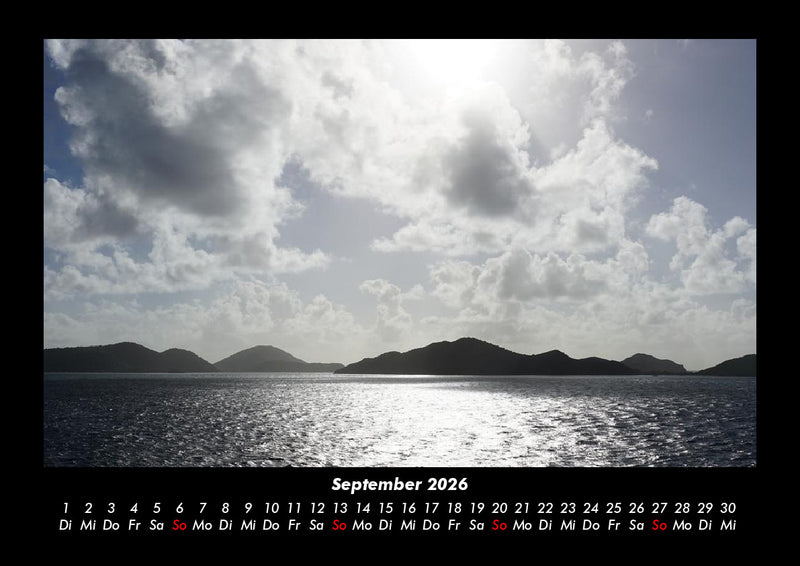 Die Seen der Erde Fotokalender 2026 - 9
