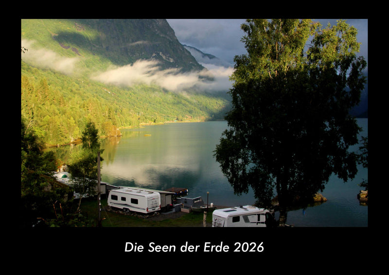 Die Seen der Erde Fotokalender 2026 - Hauptbild