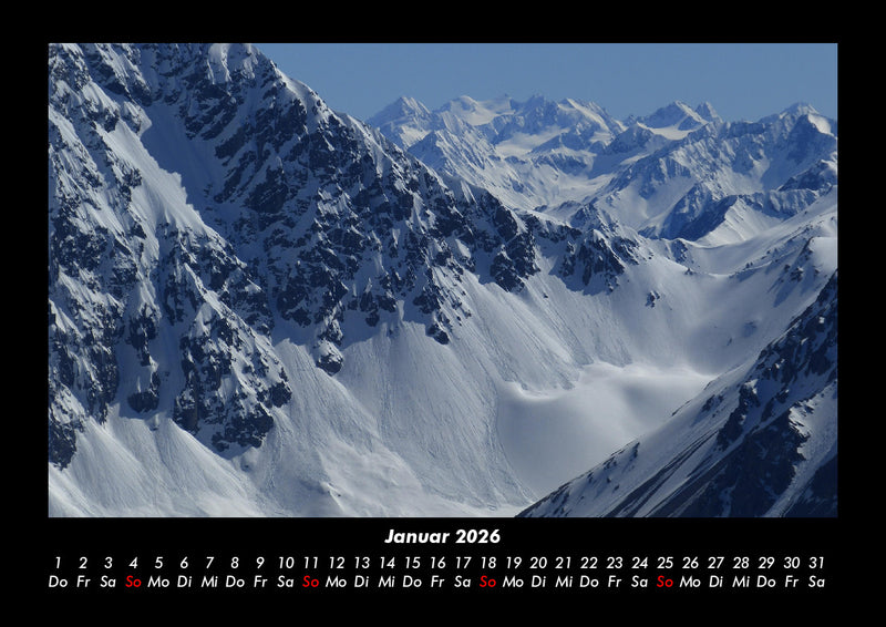 Bergige Welten Fotokalender 2026 - 1