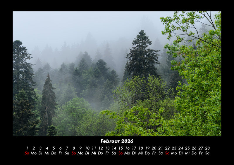 Bergige Welten Fotokalender 2026 - 2