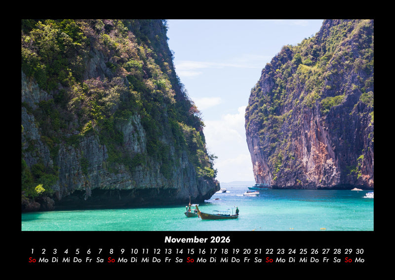 Segelschiffe und Boote Fotokalender 2026 - 11