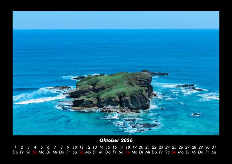 Trauminseln Fotokalender 2026 - 10