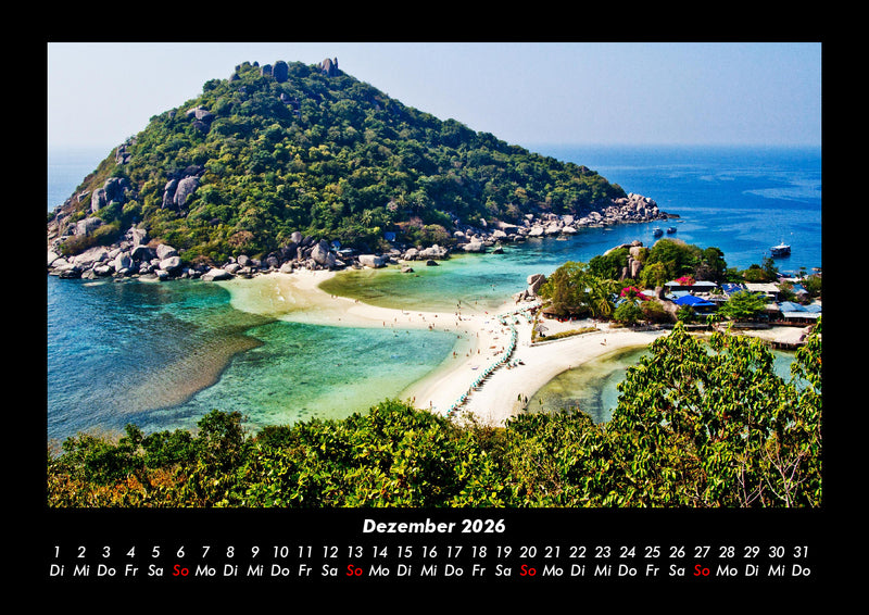 Trauminseln Fotokalender 2026 - 12