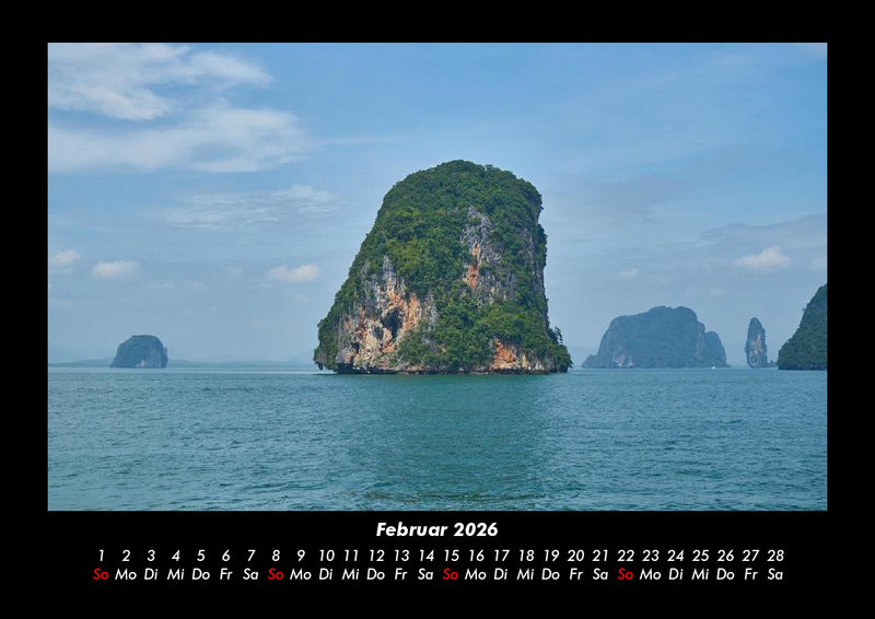 Trauminseln Fotokalender 2026 - 2
