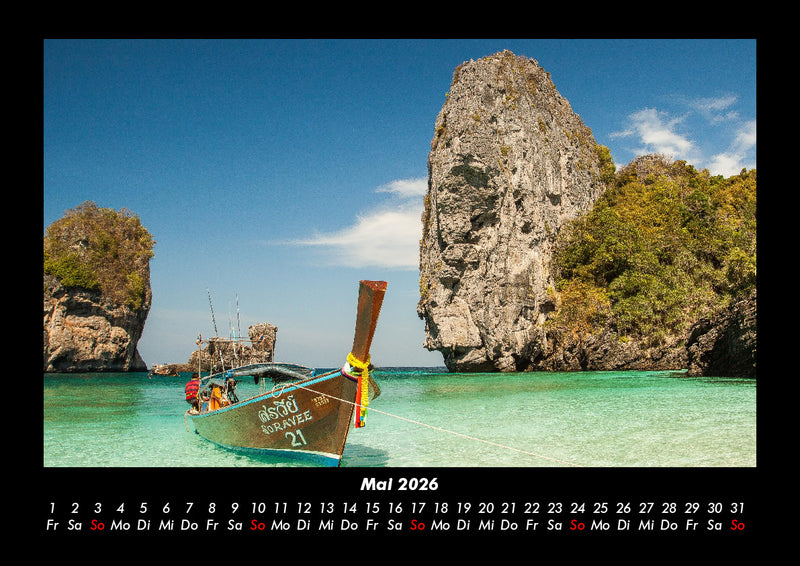 Trauminseln Fotokalender 2026 - 5