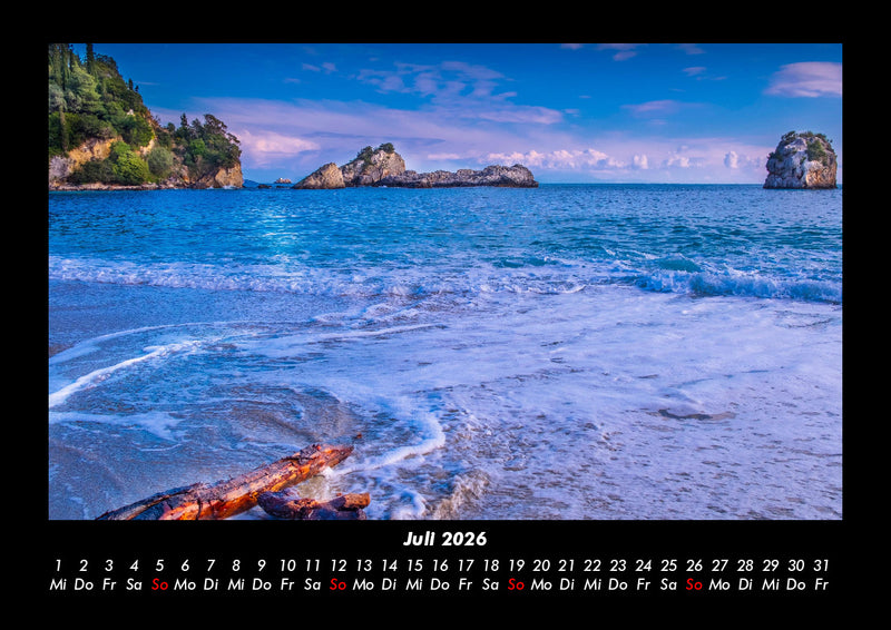 Trauminseln Fotokalender 2026 - 7