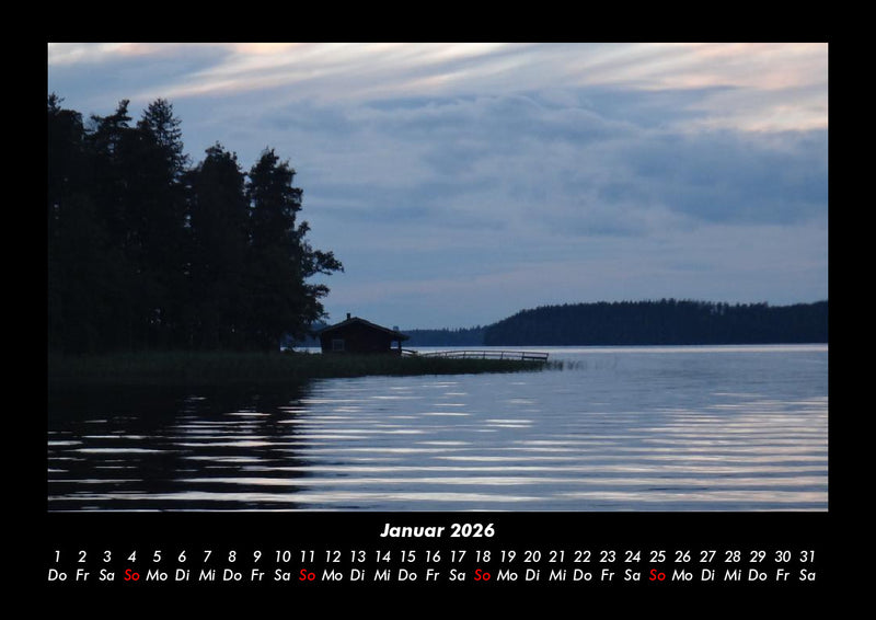 Seeblick Fotokalender 2026 - 1