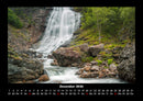 Wasserfälle Fotokalender 2026 - 12