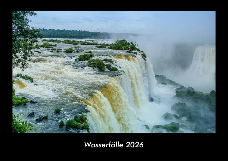 Wasserfälle Fotokalender 2026 - Hauptbild