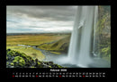 Wasserfälle Fotokalender 2026 - 2