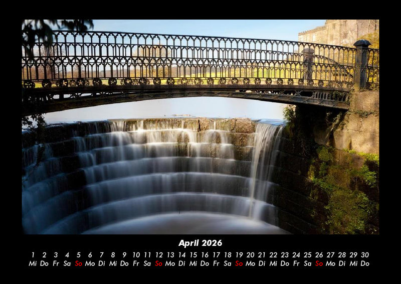 Wasserfälle Fotokalender 2026 - 4