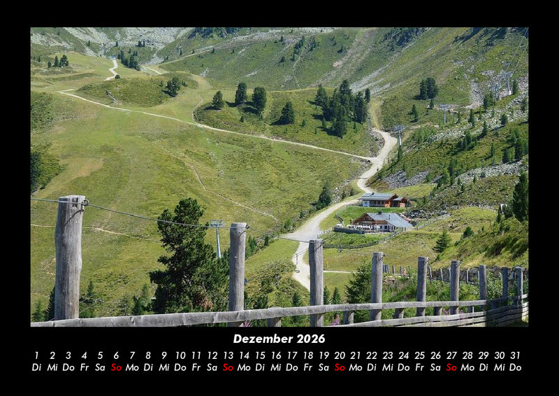Wanderlust Fotokalender 2026 - 12