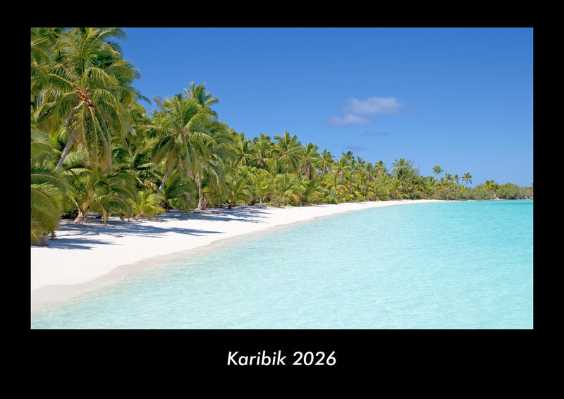 Karibik Fotokalender 2026 - Hauptbild