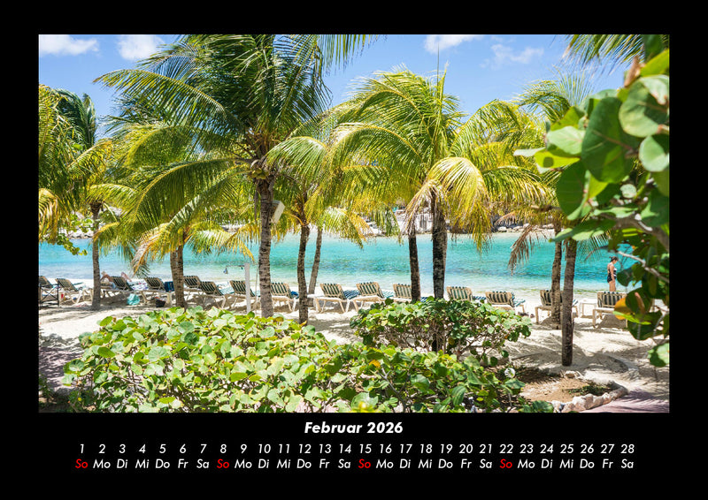 Karibik Fotokalender 2026 - 2