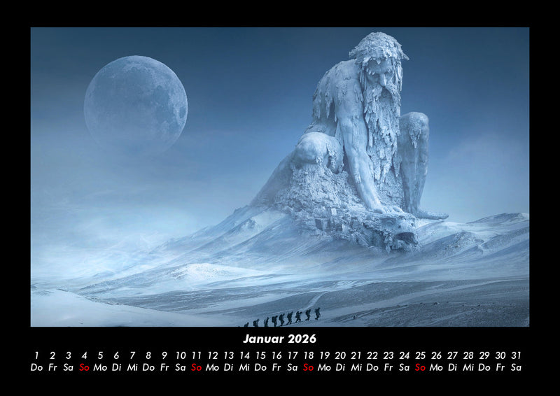 Mit Fantasy durch's Jahr Fotokalender 2026 - 1