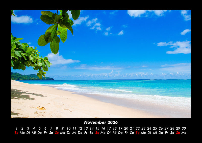 Meereslandschaft Fotokalender 2026 - 11