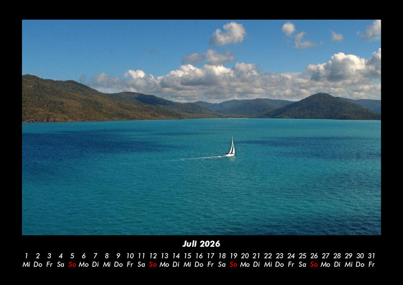 Meereslandschaft Fotokalender 2026 - 7
