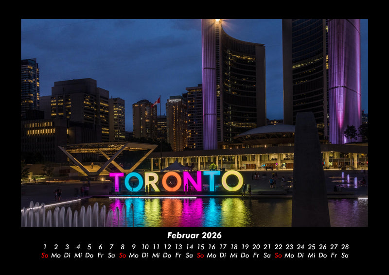 Kanada Fotokalender 2026 - 2