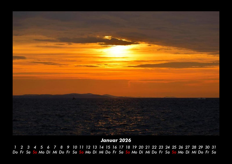 Kroatien Fotokalender 2026 - 1